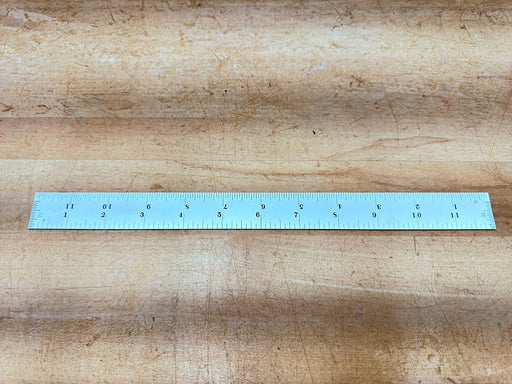 Starrett Steel Rule: 12 inches