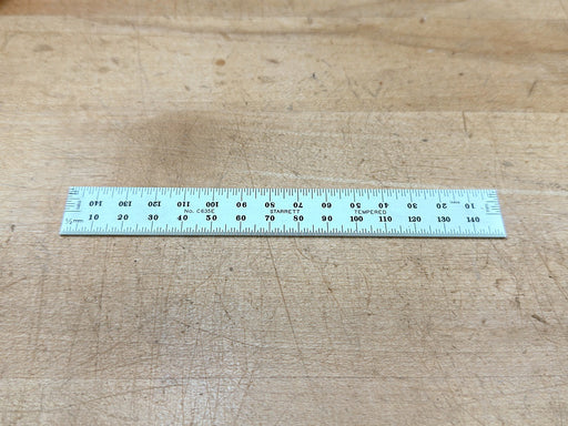 Starrett Steel Rule: 150mm