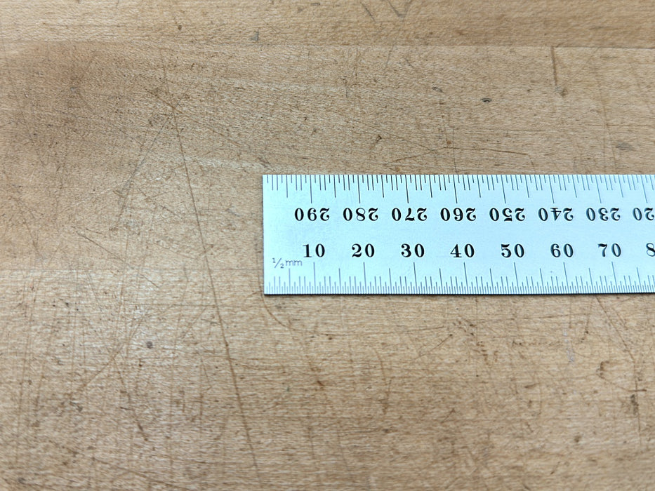 Starrett Steel Rule: 300mm