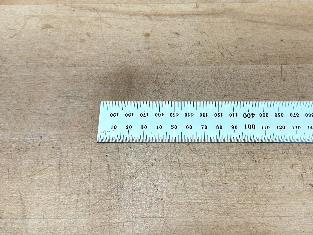 Starrett Steel Rule: 500mm