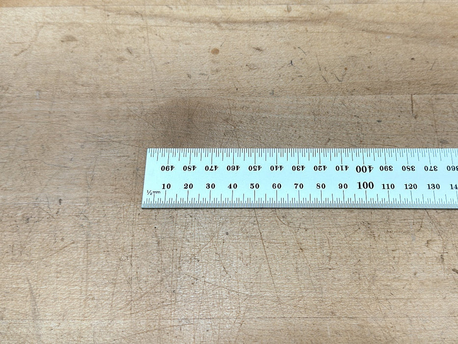 Starrett Steel Rule: 500mm