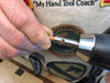 Using Rob Cosman's wood-hinge drill jig