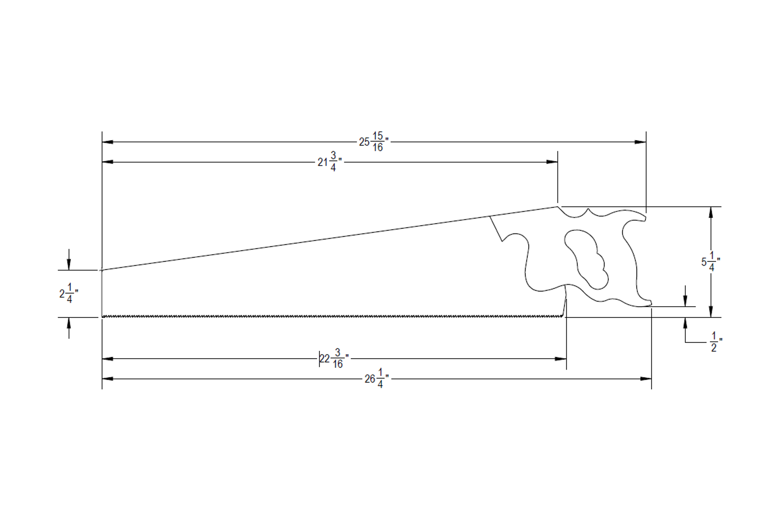 Rob Cosman Hand Saw: Rip