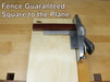 12 inch shooting board fence square to plane