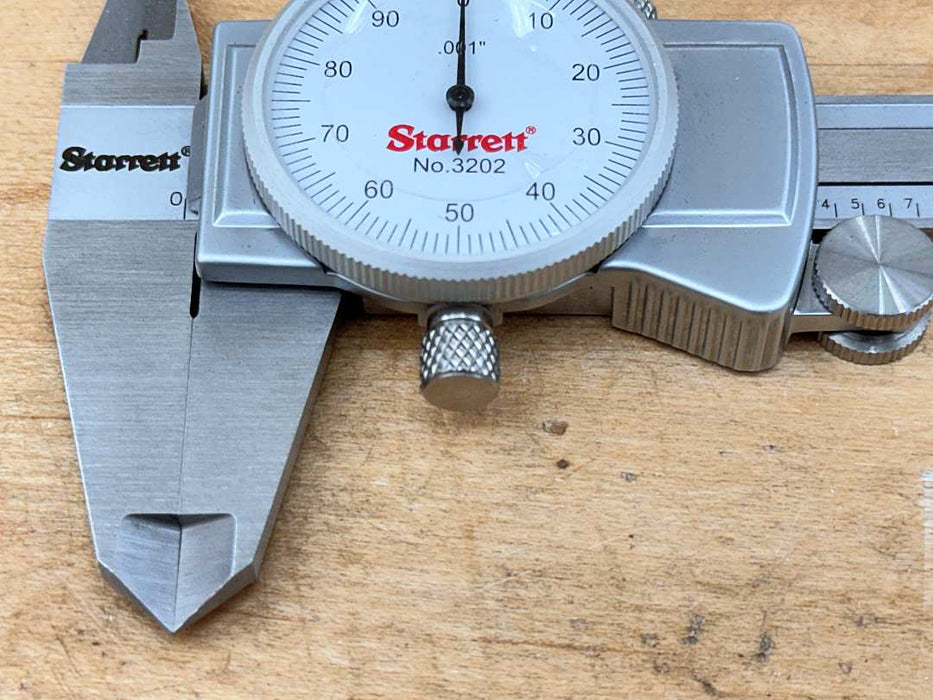 Starrett Decimal Inch Dial Calipers