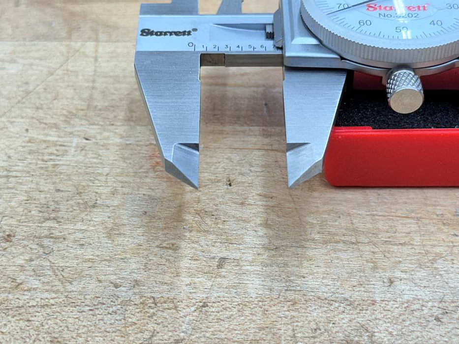 Starrett Decimal Inch Dial Calipers