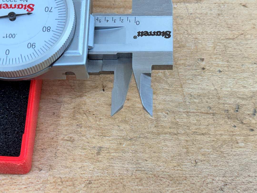 Starrett Decimal Inch Dial Calipers