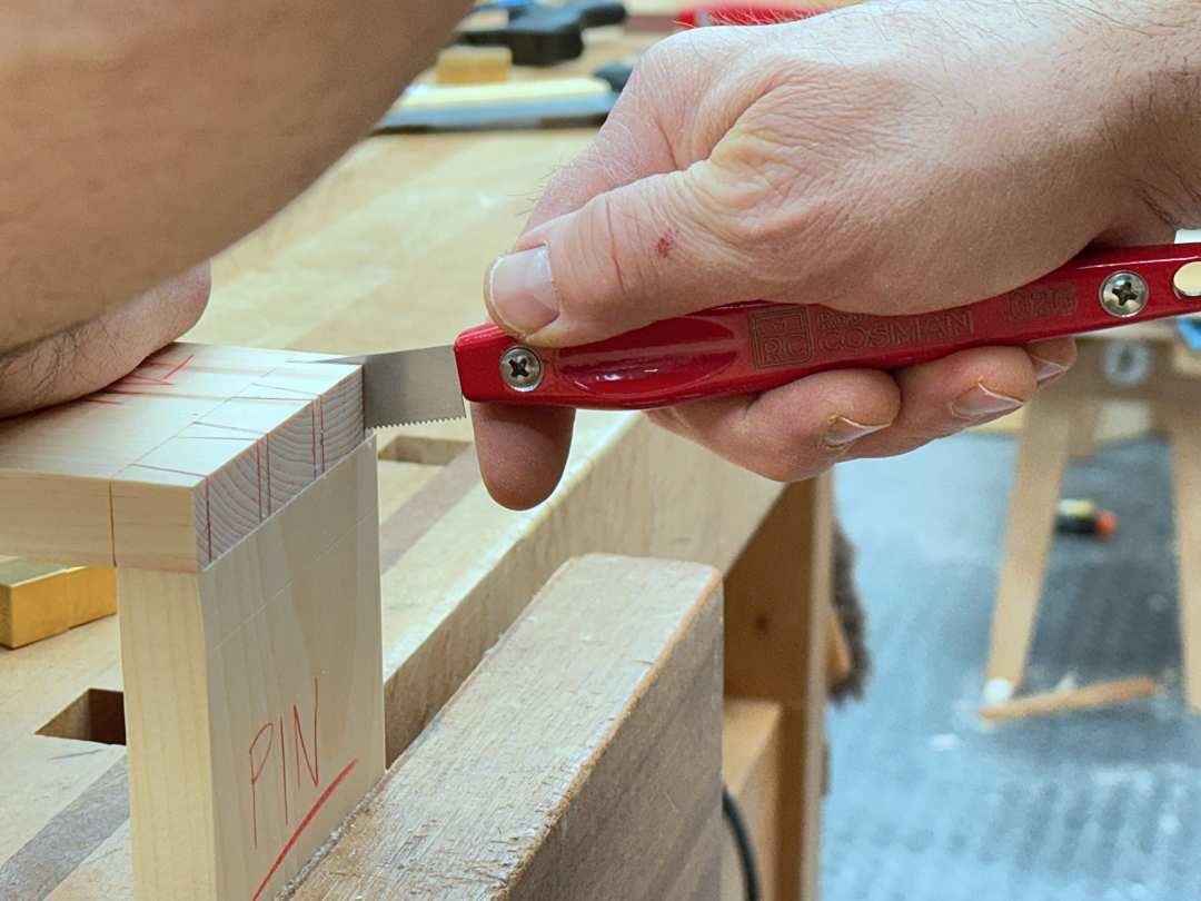 Rob Cosman's Dovetail Marking Knife: 026 Kerf