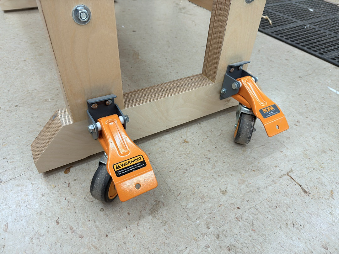 Bora Workbench Caster Set: 4-piece — RobCosman.ca