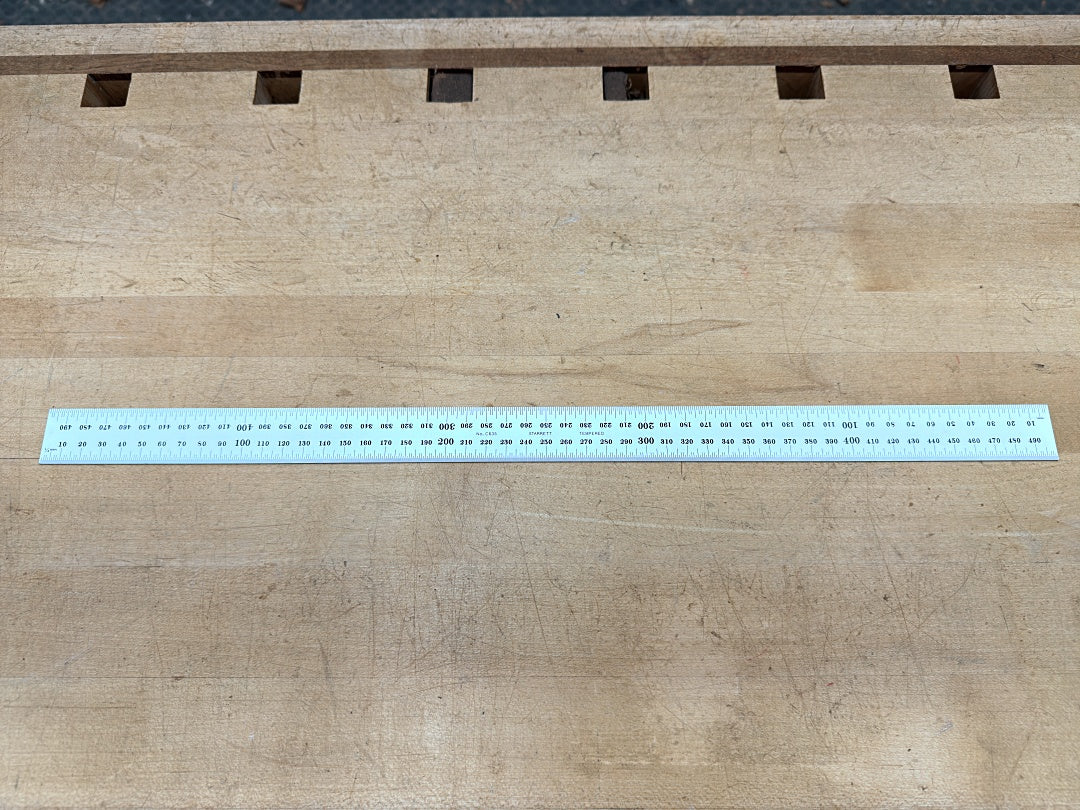 Astar Ruler Steel Ruler Starrett Steel Ruler: 500mm | RobCosman.com — RobCosman.ca