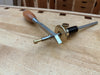 Rob Cosman's Mortise an Tennon Marking Gauge setting the cutters to the diameter of a mortise chisel.