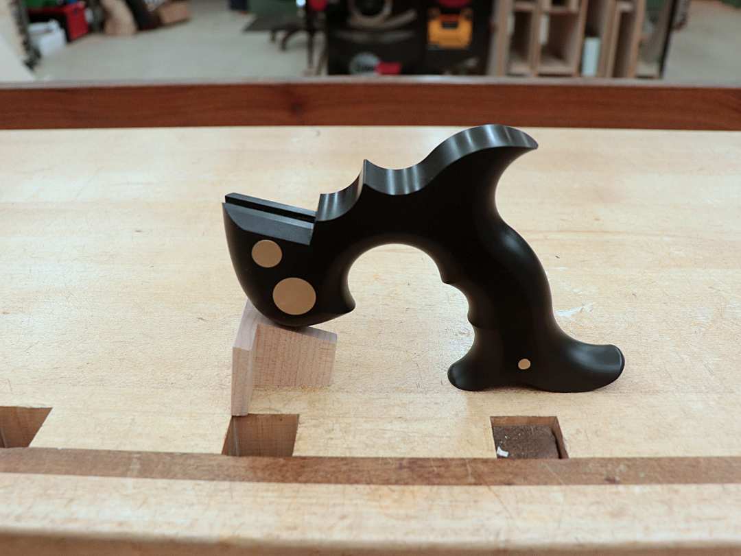 Rob Cosman's Richlite Saw handle