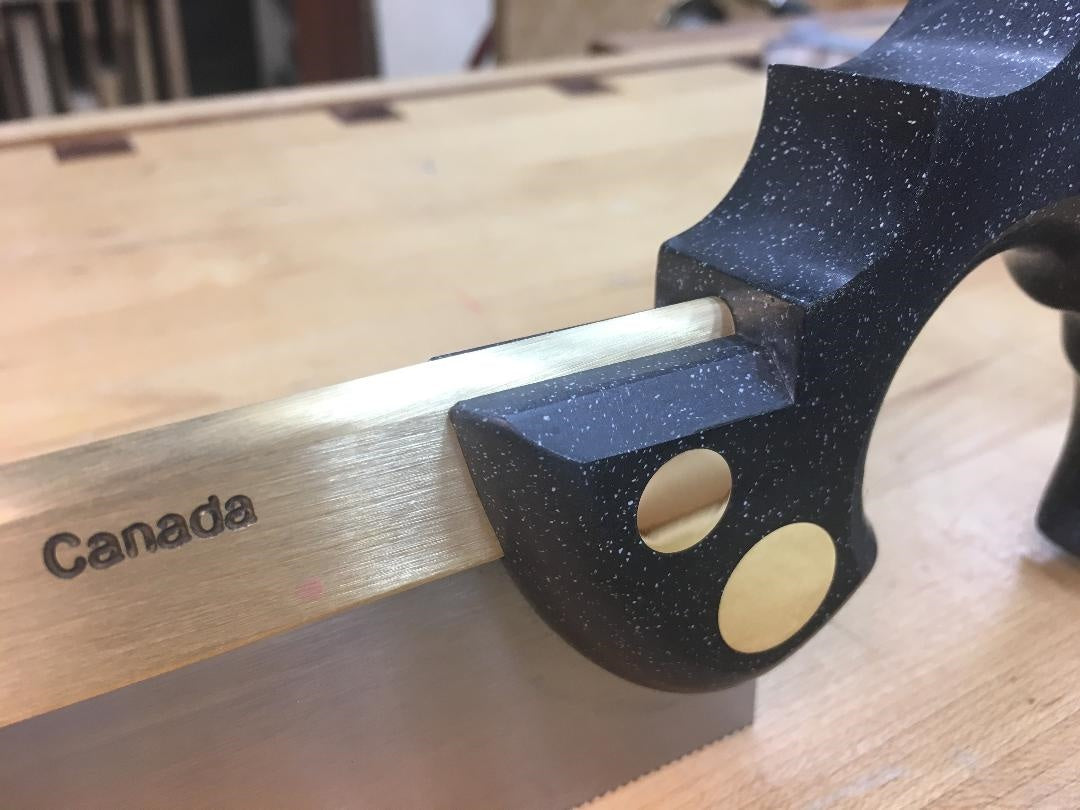 Rob Cosman Ebony Saw handle