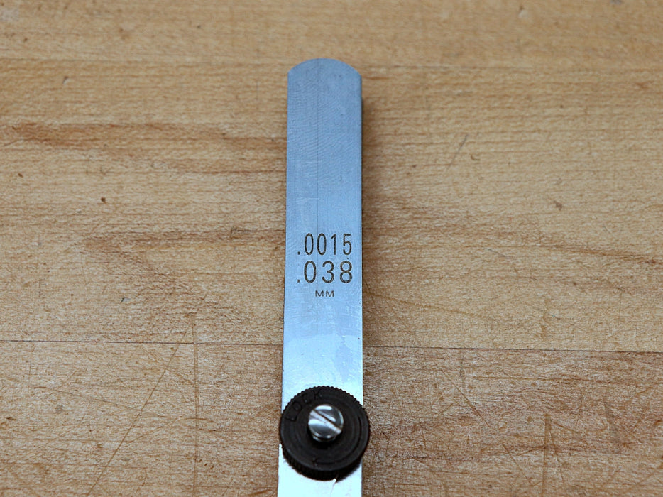 Feeler Gauge markings