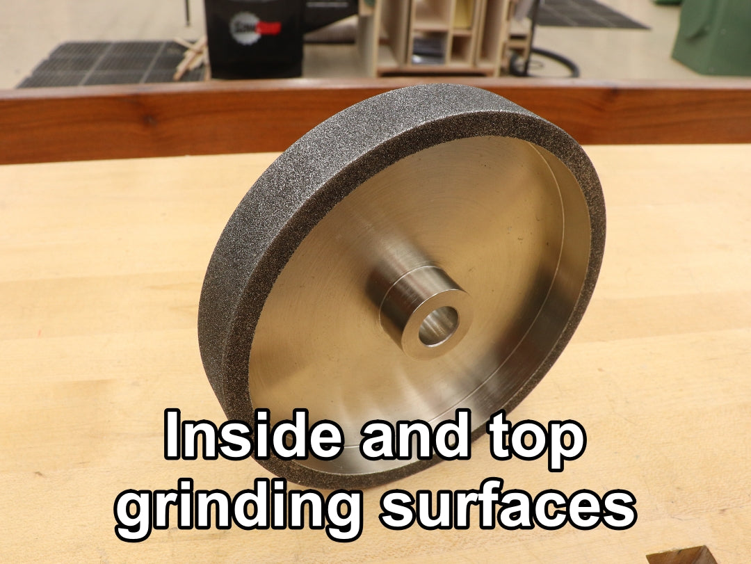 Rob Cosman's CBN Grinding Wheel: 6-inch