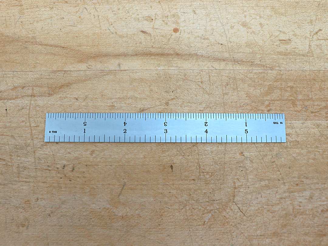 PEC 6 inch ruler