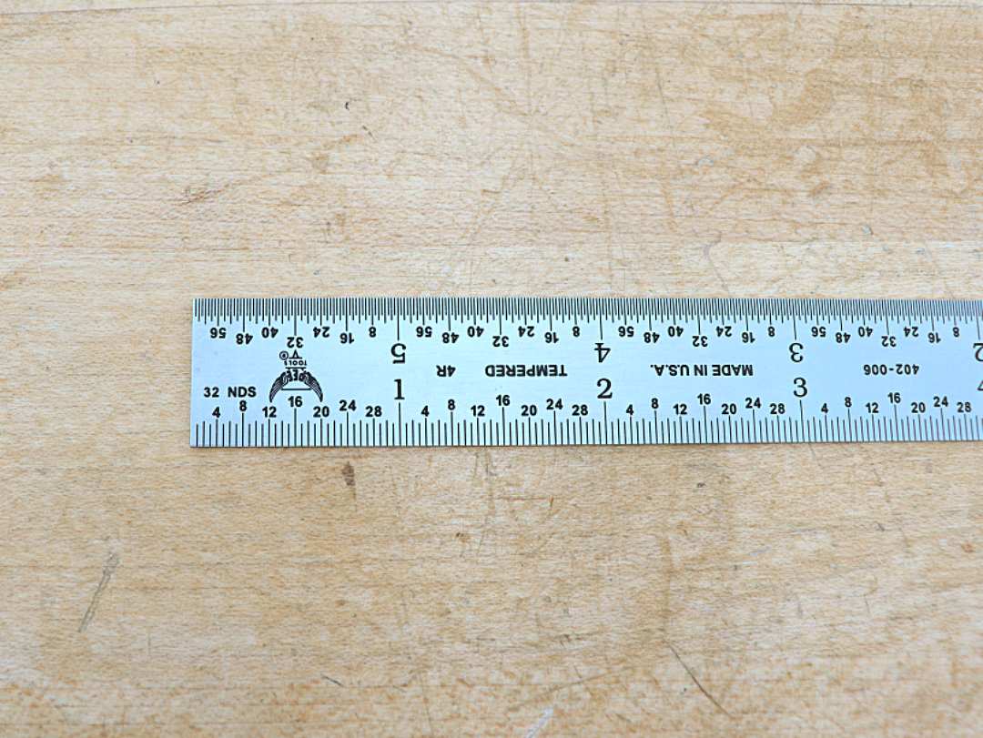 PEC 6 inch ruler