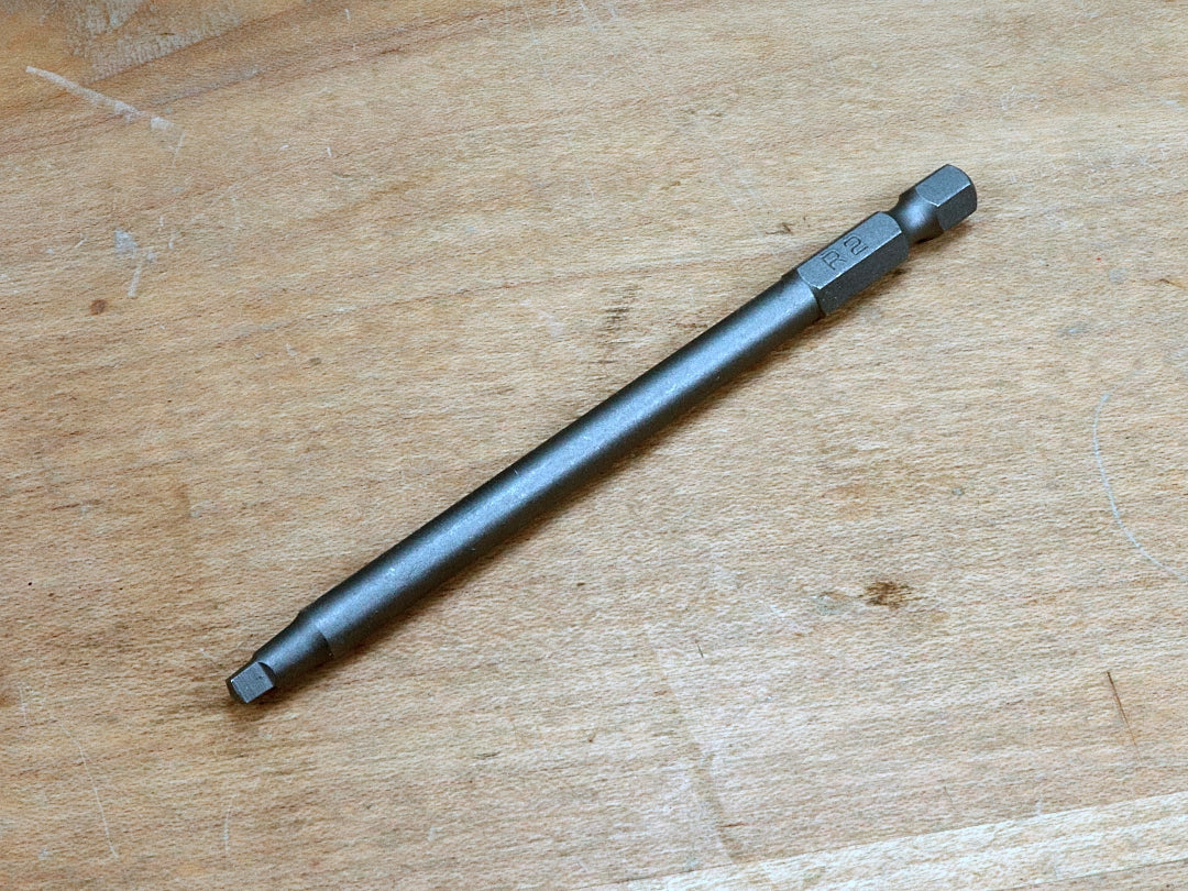 Robertson Drive Bit: #2, 4 inches