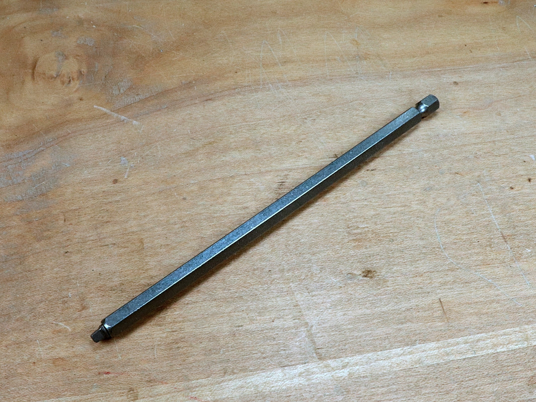 Robertson Drive Bit: #2, 6 inches