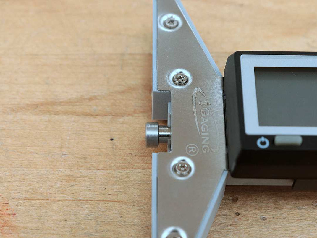 Igaging Plane Blade Depth Gauge | RobCosman.com — RobCosman.ca