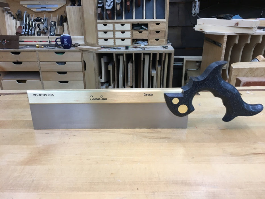 Rob Cosman's Tenon Saw: Medium Size (Swanstone Handle)