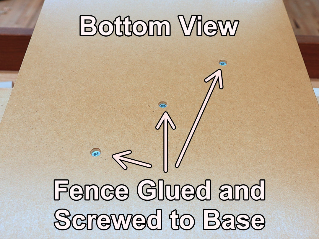 Rob Cosmans Miter Shooting Board Fence Attachement