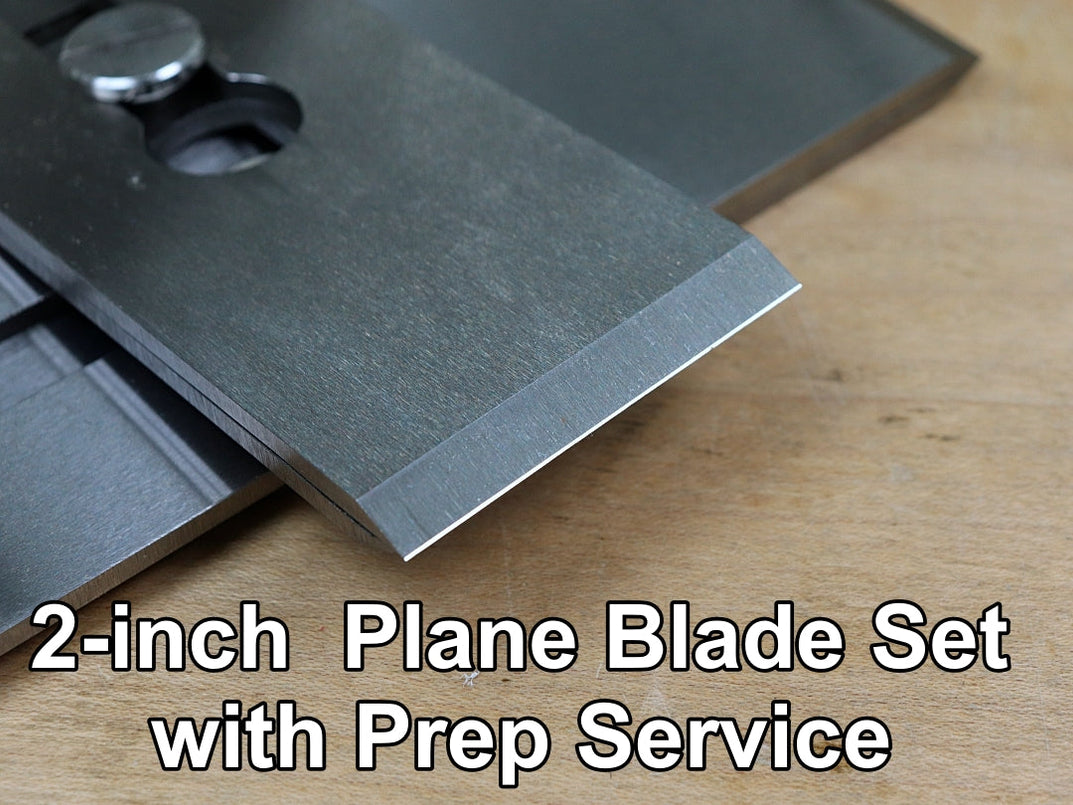 WoodRiver 2 inch Plane Blade Set with Prep Service | RobCosman.com ...